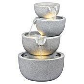Dobar Gartenbrunnen Rama (51 x 46,5 x 75,5 cm, Kunststoff, Steingrau) | BAUHAUS