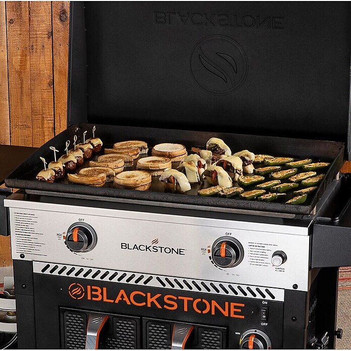 Blackstone Plinski žar z zračno fritezo 28''  (Površina za peko (Š x G): 73 x 46 cm, 9,96 kW) | 8313 - Gasgrill Marke | ICGA - Grillgeräte | ICG - Grillgeräte / Grillzubehör | IC - Freizeit im Garten | I - Stadtgarten | BAUHAUS