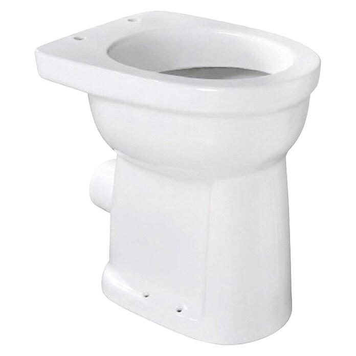 Stand-WC Europa (Mit Spülrand, Ohne Spezialglasur, Weiß) | BAUHAUS