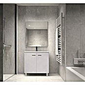 Conjunto de mueble de baño Smart (Ancho: 80 cm, Blanco, 3 pzs.) | BAUHAUS