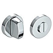 Diamond Doors Schlüsselschild (Durchmesser Rosette: 51 mm, Schlitzkopf/Olive, Edelstahl poliert) | BAUHAUS