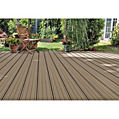 WPC-Terrassendiele Brown (Braun, 290 x 12 x 2 cm)
