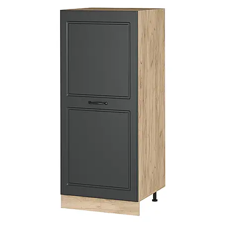 Vicco  Schrankküche R-Line Anthrazit Landhaus