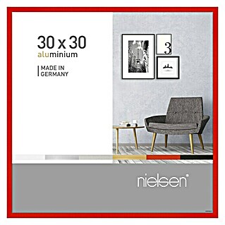 Nielsen Alurahmen Pixel (30 x 30 cm, Tornadorot)