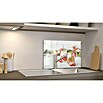 CUCINE Küchenrückwand (Strawberry Lemonade, 60 x 40 cm, Stärke: 6 mm, Einscheibensicherheitsglas (ESG))