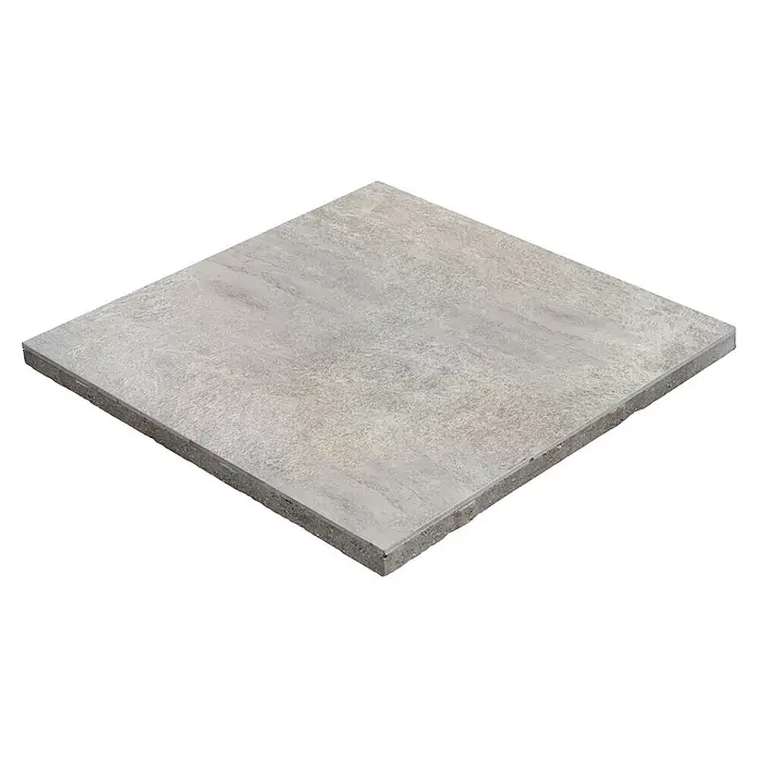 Diephaus Terrassenfliesenmuster Columbia - Concreto Quarzit - Graue, texturierte Fliese in Steinoptik, geeignet für Böden und Wände.