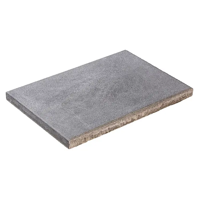 Diephaus Terrassenplattenmuster Norfolg - Mittelgrau - Graue Betonpflasterplatte für Außenbereiche.