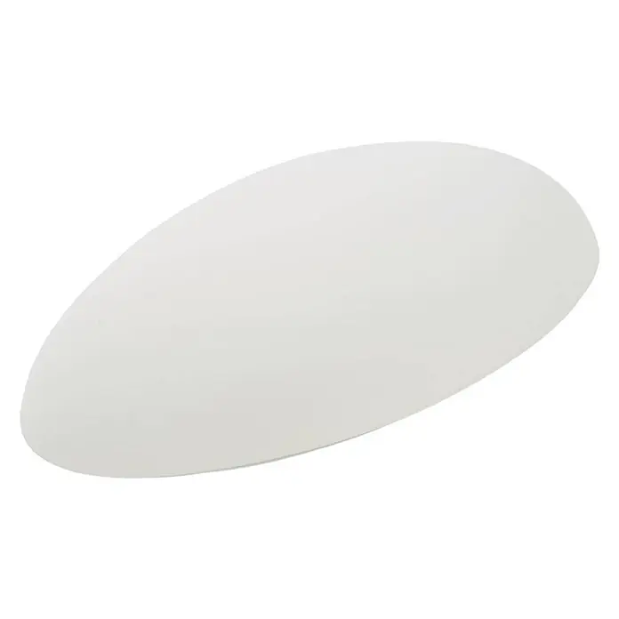 Lucande Wandleuchte Jemima - L x B x H: 8 x 12 x 24 cm, weiß / opal, E14 - Weißer, ovaler Lichtdiffusor.