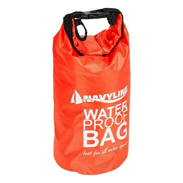 Navyline Drybag1,5 l, Orange Front View