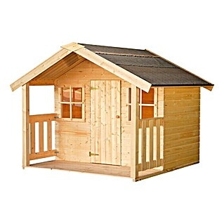 Palmako Spielhaus Felix (L x B x H: 180 x 180 x 169 cm, Glas, Natur)