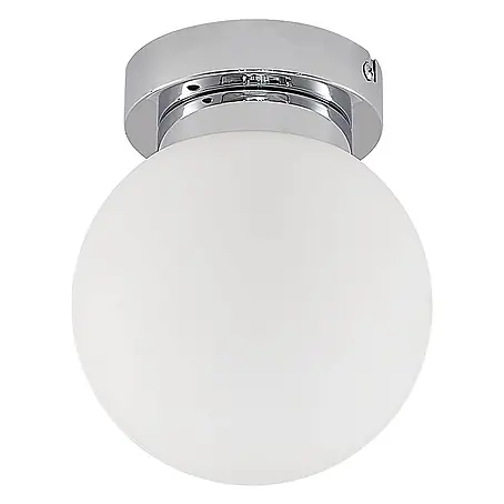 Lindby Deckenlampe in chrom, Deckenleuchte