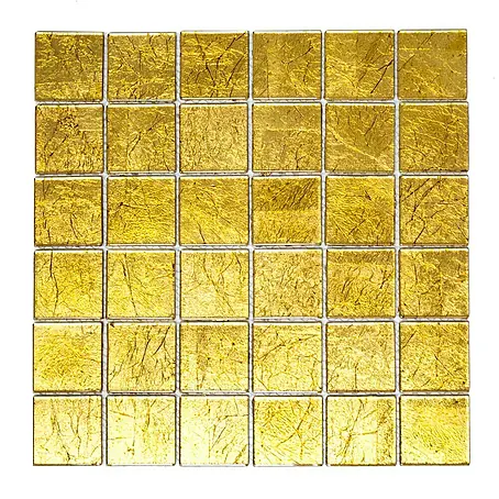 Mosaikfliese Quadrat Crystal Uni XCM 8GO25