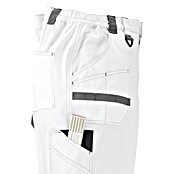 Malerhose (L, Weiß, Polyester)
