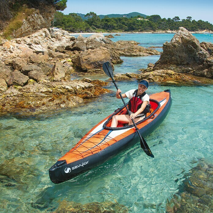 Sevylor Kayak Pointer K2 (440 x 85 cm, Carga útil: 180 kg, Específico para: 2 personas)