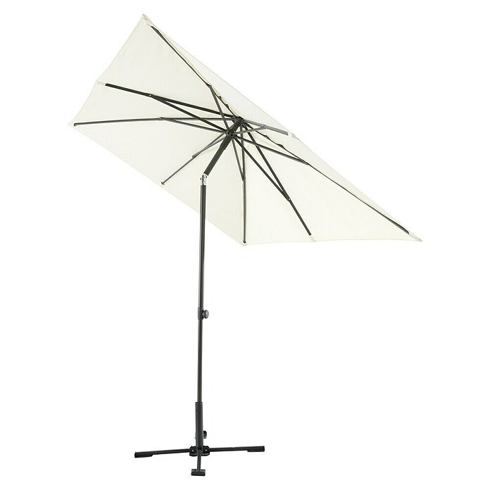Sunfun Sonnenschirm Livorno (Natur, 200 x 250 cm)