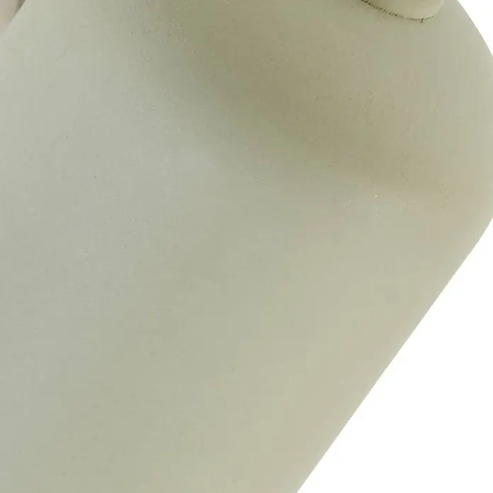 Lindby Deckenstrahler Huby - creme / amber, grün, GU10 - Detail eines hellbeigen, weichen, strukturierten Stoffes.