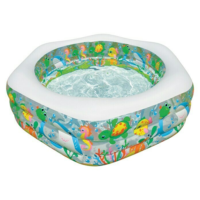 Intex Ozean Reef Piscina hinchable (191 x 178 x 61 cm)