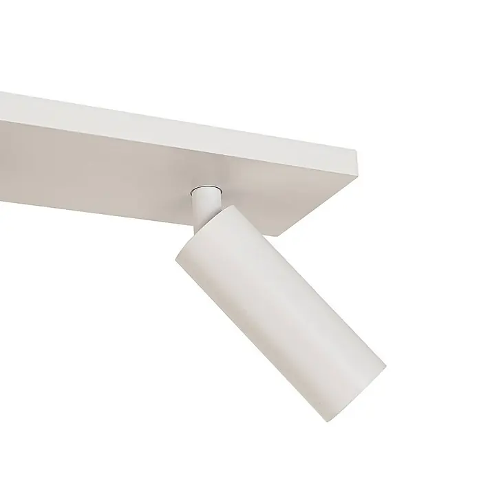 Arcchio Deckenstrahler Brinja Slim - weiß / opal, weiß / opal, GU10 - Weißer Deckenstrahler mit verstellbarem zylindrischem Kopf.