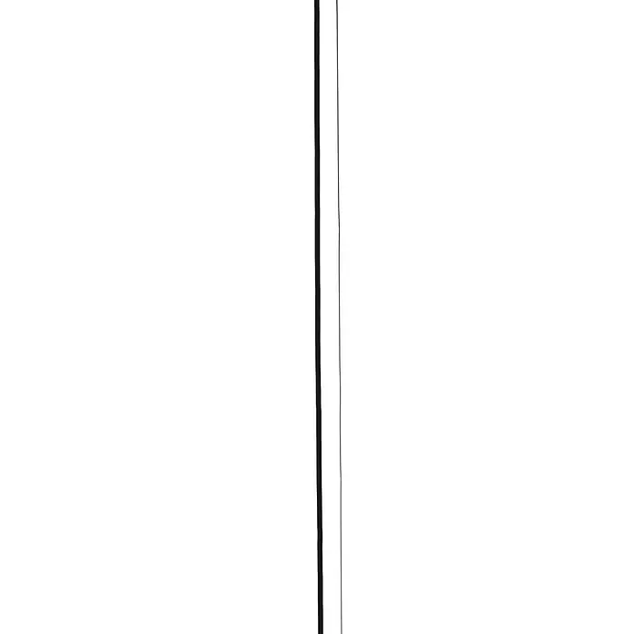Arcchio Pendelleuchte Brinja - schwarz, Schwarz, GU10 - Zwei parallele vertikale Schnüre, eine schwarze und dickere, die andere dunkelgrün und dünner.