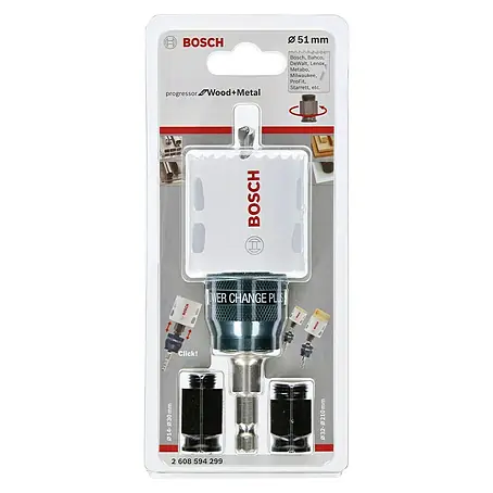 Bosch Set de sierras de corona BiM Progressor