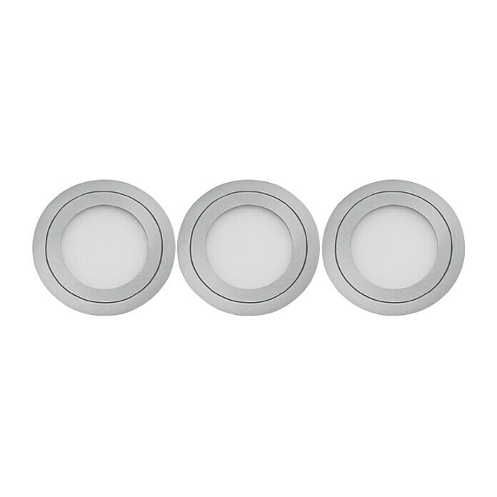 Tween Light LED-Einbauleuchten-Set9 W, Nickel matt, Warmweiß Unknown