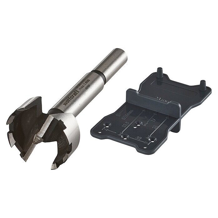 Wolfcraft Forstnerbohrer-Set (2 -tlg., Durchmesser Schaft: 10 mm) | BAUHAUS