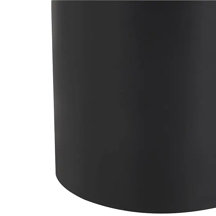 Lindby LED-Gartenstrahler Cliff -  - Mattes schwarzes zylindrisches Produkt.