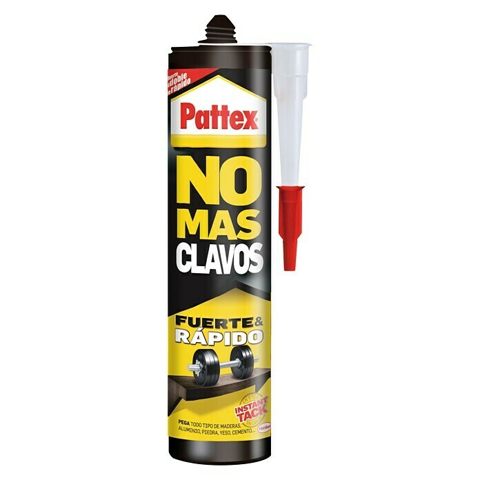 Pattex Adhesivo para montaje No más clavos (Blanco, 370 g)