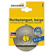 Schellenberg Rollladengurt Maxi (Beige, L x H: 4,5 m x 1,3 mm, Gurtbreite: 23 mm)