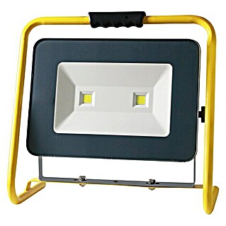 Profi Depot Mobiler LED-Strahler (100 W, Gelb/Schwarz, L x B x H: 40,5 x 44,4 x 22,3 cm, IP65)