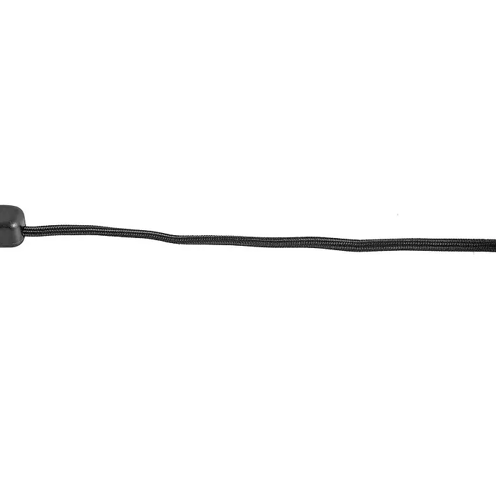 Lindby Tischleuchte Branford - L x B x H: 25 x 25 x 46 cm, grün, grün, E14 - Schwarze geflochtene Schnur mit einem kleinen schwarzen Stecker oder Stopper an einem Ende.