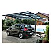 Ximax Carport Portoforte 110 (4,9 x 2,7 m, Einfahrtshöhe: Max. 2,2 m, Mattbraun, Schneelast: 137 kg/m²)