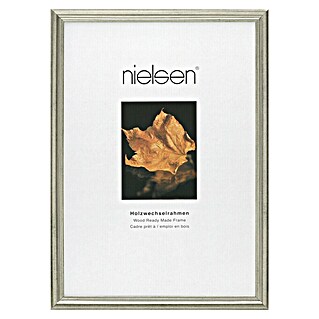 Nielsen Holzrahmen Ascot (24 x 30 cm, Silber, Glas)