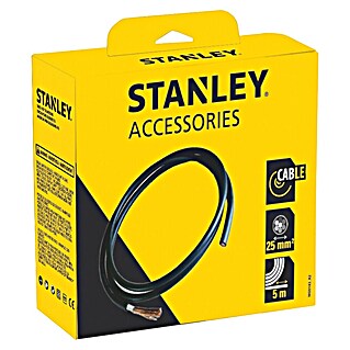 Stanley Kabel voor Lasklemmen (Zwart, Ø x l: 25 mm x 5 m)