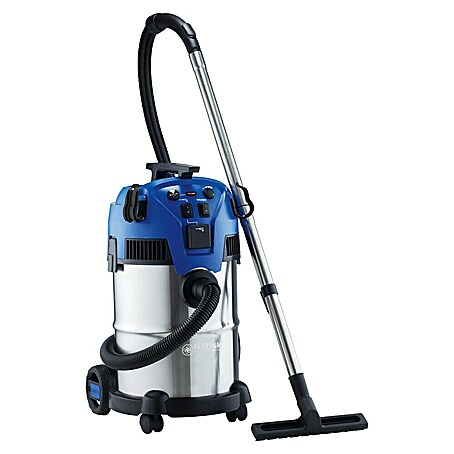 Nilfisk Aspirador en seco y húmedo eléctrico Multi II 30 T INOX VSC (1.400 W, Volumen de recipiente: 30 l, Semiautomático)
