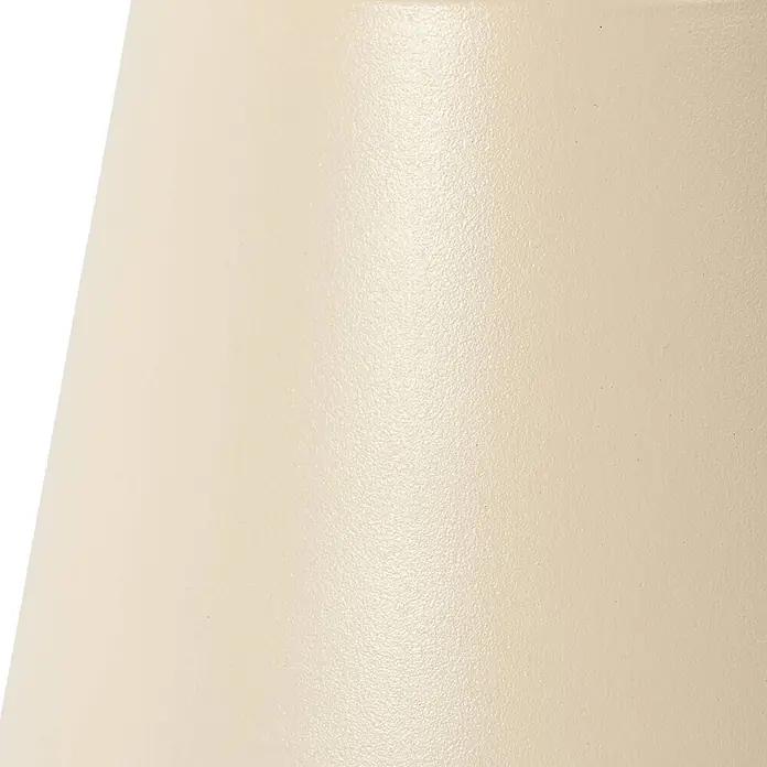 Lindby Tischleuchte Janea - creme / amber, creme / amber - Hellbeige Produktoberfläche mit feiner, texturierter Oberfläche.