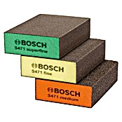 Bosch Surtido de esponjas abrasivas Flat (3 piezas)