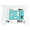 Stabilit Plastik-Gleiter (30 mm, 4 Stk., Braun, Mit Stift)