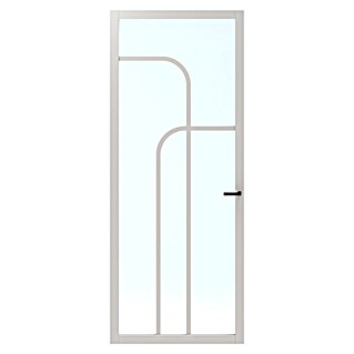 Solid Elements Binnendeur SE 7404 BG stomp (83 x 231,5 cm, Wit, Stomp, Blank glas)