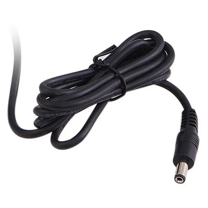 Lindby Tischleuchte Elvir - L x B x H: 57,5 x 19,9 x 53 cm, alu / grau / zink, alu / grau / zink - Schwarzes, aufgerolltes DC-Stromkabel mit Stecker-Hohlbuchsenstecker.
