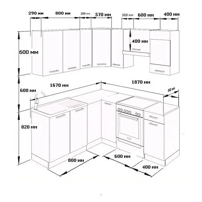 Vicco Eckküche Rick Weiß Hochglanz/Weiß, AP Marmor mit LED-Leisten - B x T: 187 x 60 cm, Weiß Hochglanz, Ohne Elektrogeräte - Küchenschrank-Set mit Spüle und Herd, Maße für Ober- und Unterschränke.