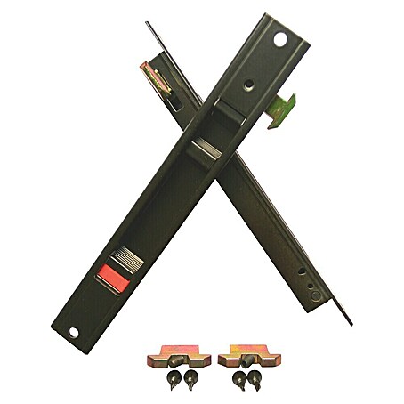 Cerradura para puertas y ventanas 81044 (Negro)