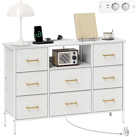 Homcom  Kommode 1-teilig
