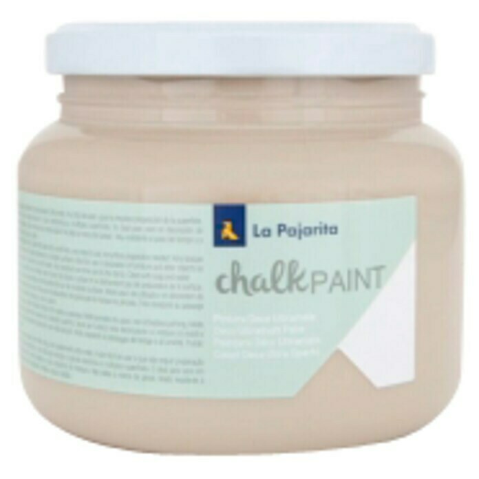 La Pajarita Pintura de tiza Chalk Paint  (Lino, 500 ml, Mate)