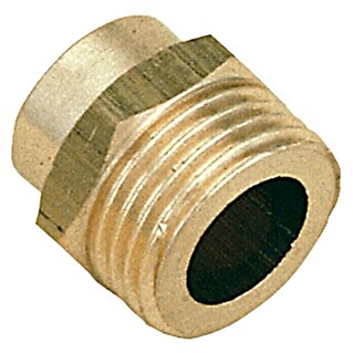 Enlace soldar-roscar de latón M-H (Rosca exterior: ¾″, 18 mm)