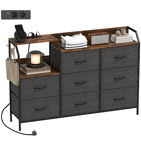 Homcom  Kommode 1-teilig