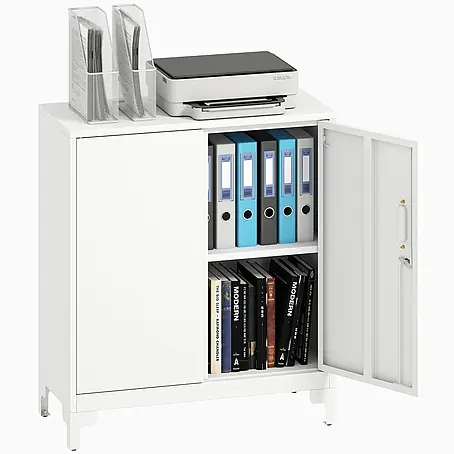 Homcom  Metall-Mehrzweckschrank 1-teilig