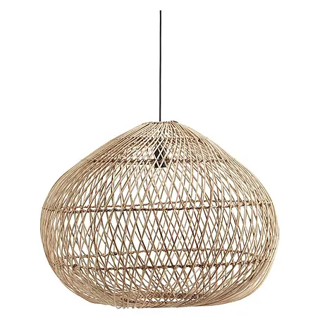 PR Home  Pendelleuchte Rattan Outdoor