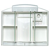 Jokey Spiegelschrank Rano (3-türig, Kunststoff, Mit Beleuchtung)