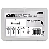 Gys MIG-MAG-Zubehör-Set (Passend für: MIG Brenner MB 15, 26-tlg.)